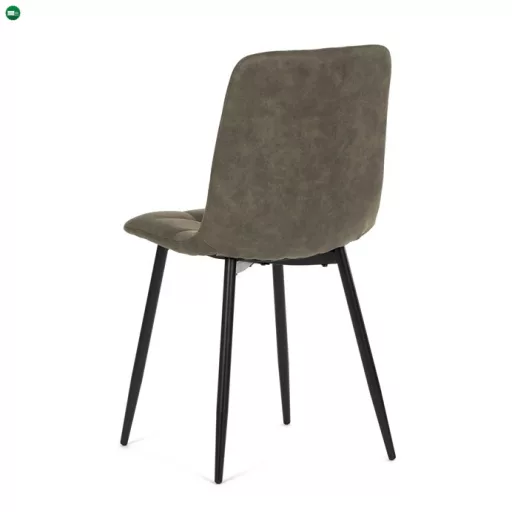 Zöld Vintage Szövet Étkezőszék. CT-281 GRN3