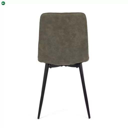 Zöld Vintage Szövet Étkezőszék. CT-281 GRN3