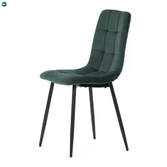 Zöld Bársony Étkezőszék. CT-281 GRN4