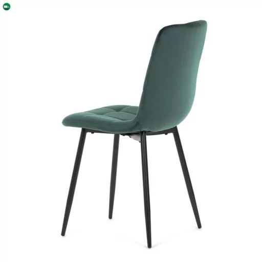 Zöld Bársony Étkezőszék. CT-281 GRN4