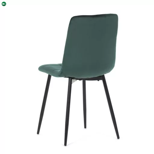 Zöld Bársony Étkezőszék. CT-281 GRN4