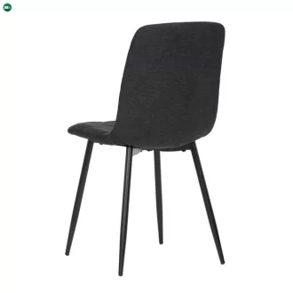 Fekete Szövet Étkezőszék. CT-283 BK2