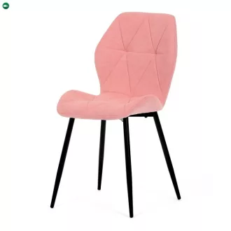 Étkezőszék rózsaszín szövettel. CT-285 PINK2