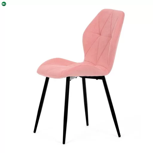 Étkezőszék rózsaszín szövettel. CT-285 PINK2