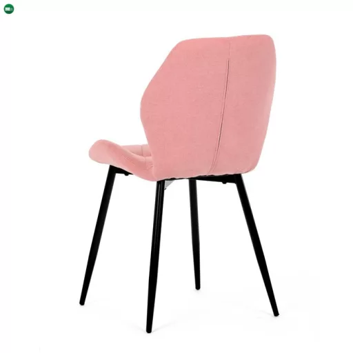 Étkezőszék rózsaszín szövettel. CT-285 PINK2