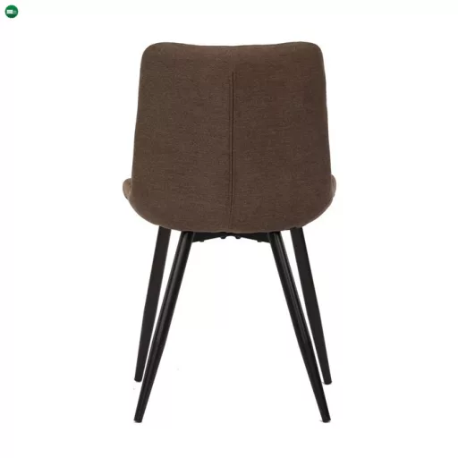 Étkezőszék, barna, szövet, CT-382 BR2