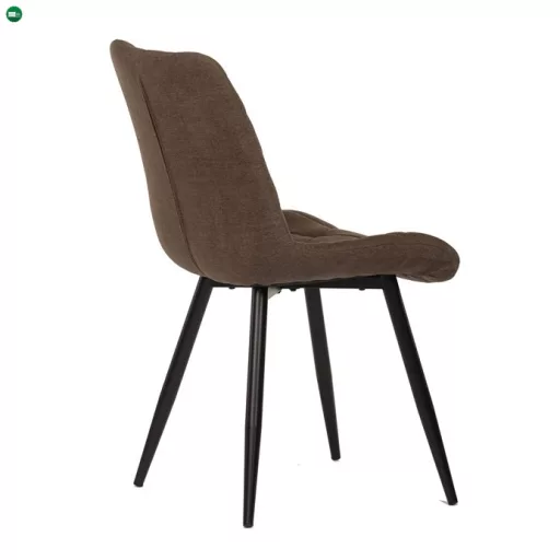 Étkezőszék, barna, szövet, CT-382 BR2