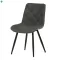 Étkezőszék, szürke, szövet, CT-382 GREY2