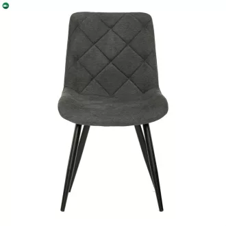 Étkezőszék, szürke, szövet, CT-382 GREY2