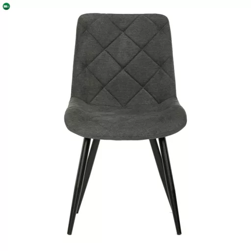 Étkezőszék, szürke, szövet, CT-382 GREY2