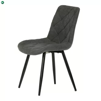Étkezőszék, szürke, szövet, CT-382 GREY2