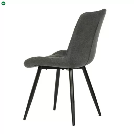 Étkezőszék, szürke, szövet, CT-382 GREY2