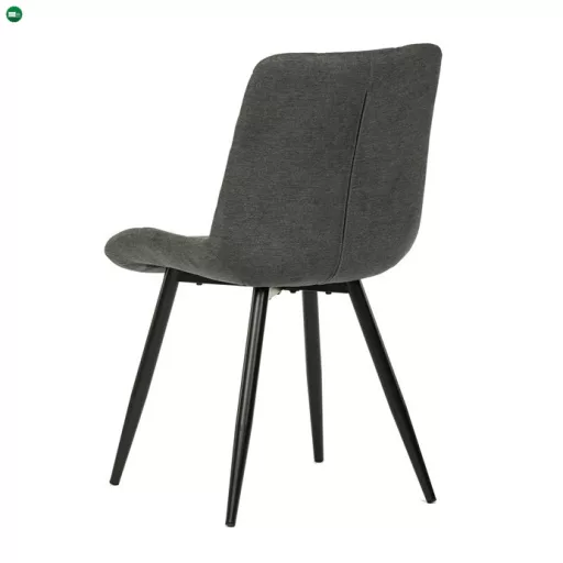 Étkezőszék, szürke, szövet, CT-382 GREY2
