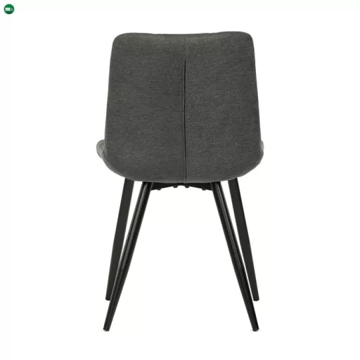 Étkezőszék, szürke, szövet, CT-382 GREY2