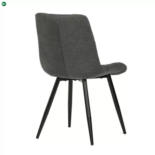 Étkezőszék, szürke, szövet, CT-382 GREY2