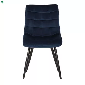 Kék Bársony Étkezőszék. CT-384 BLUE4