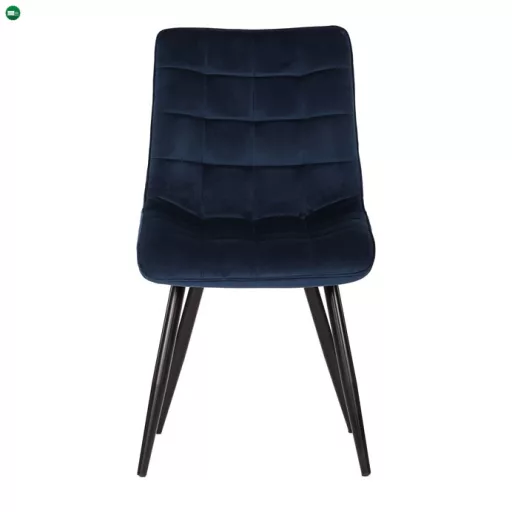 Kék Bársony Étkezőszék. CT-384 BLUE4