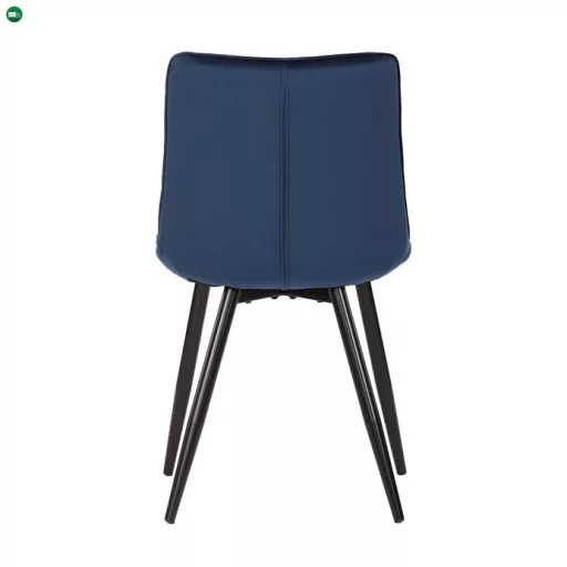 Kék Bársony Étkezőszék. CT-384 BLUE4