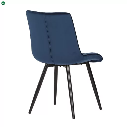 Kék Bársony Étkezőszék. CT-384 BLUE4