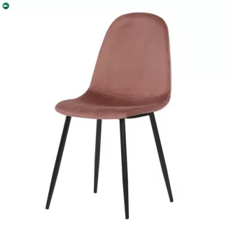 Rózsaszín Bársony Étkezőszék. CT-971 PINK4