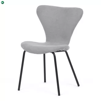 Ezüst Szövet Étkezőszék. CT-S8010 SIL2
