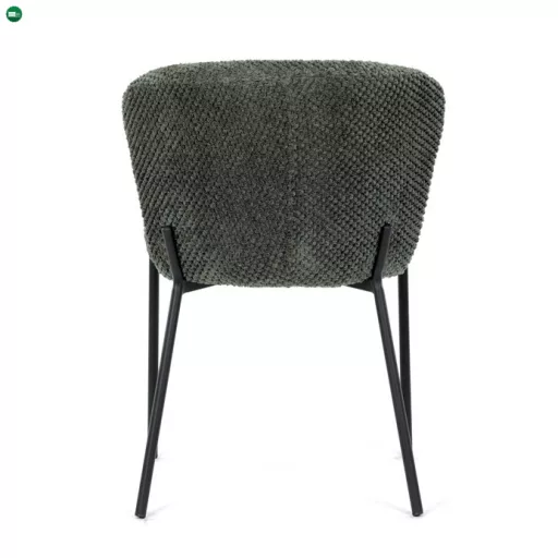 Zöld Bouclé Étkezőszék. CT-W1077 GRN2