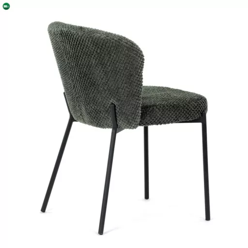 Zöld Bouclé Étkezőszék. CT-W1077 GRN2
