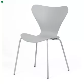 Szürke Műanyag Étkezőszék. CT-X7034 GREY
