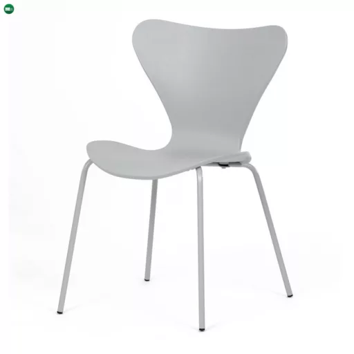 Szürke Műanyag Étkezőszék. CT-X7034 GREY