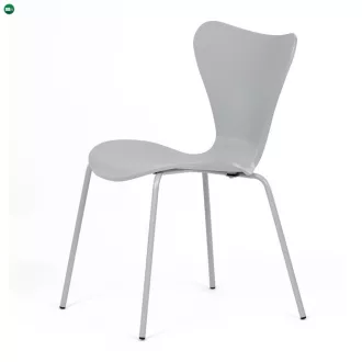 Szürke Műanyag Étkezőszék. CT-X7034 GREY