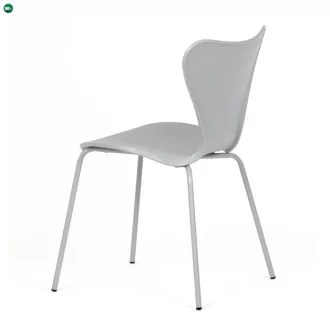 Szürke Műanyag Étkezőszék. CT-X7034 GREY