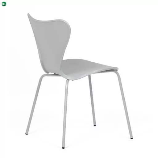 Szürke Műanyag Étkezőszék. CT-X7034 GREY