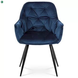 Kék Bársony Étkezőszék. DCH-421 BLUE4