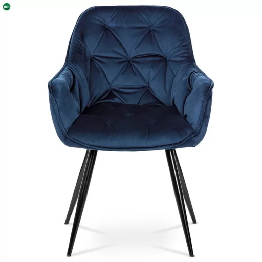 Kék Bársony Étkezőszék. DCH-421 BLUE4