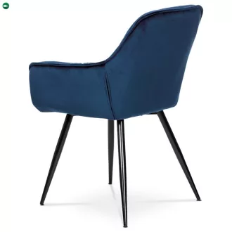 Kék Bársony Étkezőszék. DCH-421 BLUE4