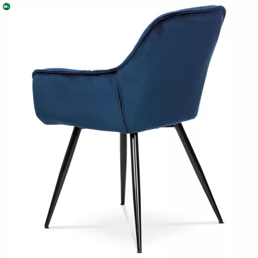 Kék Bársony Étkezőszék. DCH-421 BLUE4