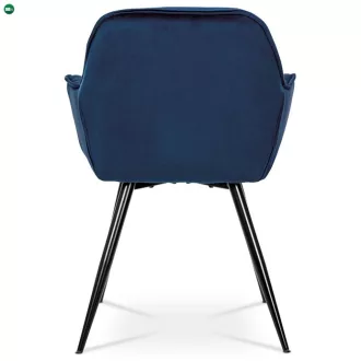 Kék Bársony Étkezőszék. DCH-421 BLUE4