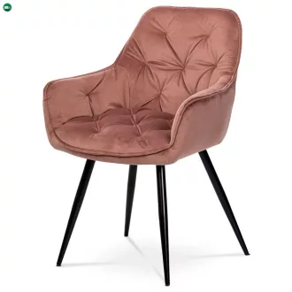 Rózsaszín Bársony Étkezőszék. DCH-421 PINK4