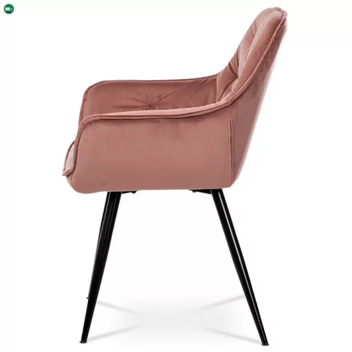 Rózsaszín Bársony Étkezőszék. DCH-421 PINK4