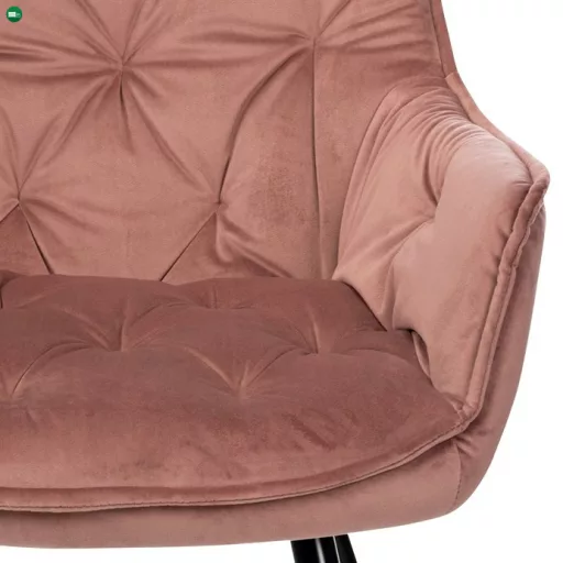 Rózsaszín Bársony Étkezőszék. DCH-421 PINK4