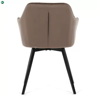 Étkezőszék barna bársony DCH-425 BR4
