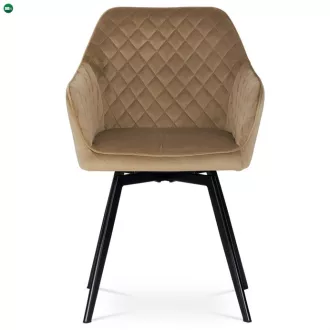 Bézs Bársony Étkezőszék. DCH-425 CAP4