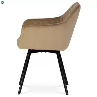 Bézs Bársony Étkezőszék. DCH-425 CAP4