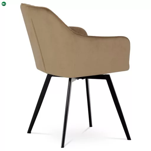 Bézs Bársony Étkezőszék. DCH-425 CAP4