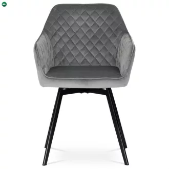 Szürke Bársony Étkezőszék. DCH-425 GREY4