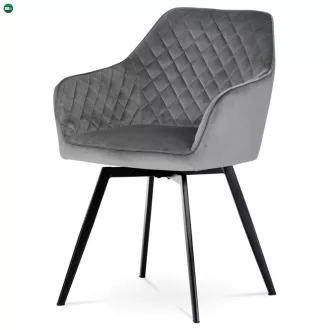 Szürke Bársony Étkezőszék. DCH-425 GREY4