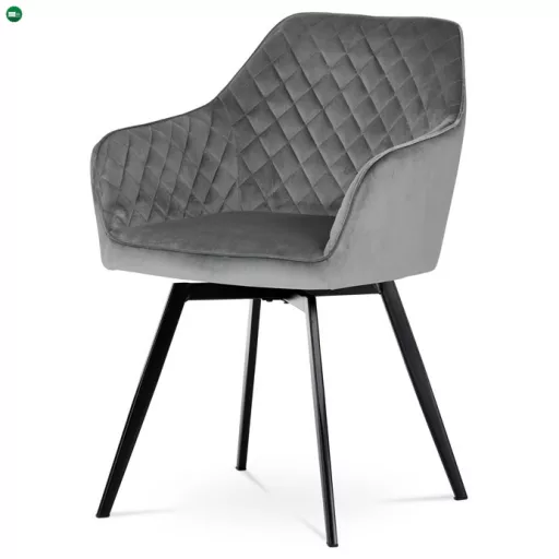 Szürke Bársony Étkezőszék. DCH-425 GREY4
