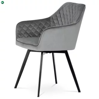Szürke Bársony Étkezőszék. DCH-425 GREY4