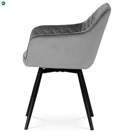 Szürke Bársony Étkezőszék. DCH-425 GREY4