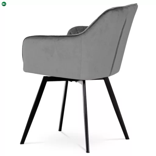 Szürke Bársony Étkezőszék. DCH-425 GREY4